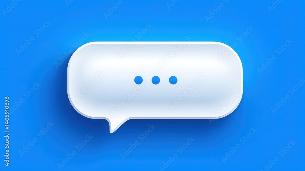 Poster don icon representing message integrity and consistency in communication for effective strategies an