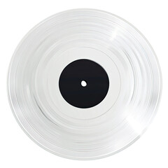 Clear vinyl record (1)