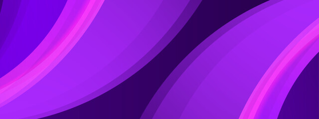 Vibrant purple and pink curved lines, abstract and modern design suitable for backgrounds, banners, and digital art projects.