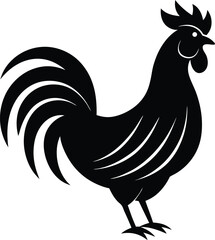 Hen vector illustration 