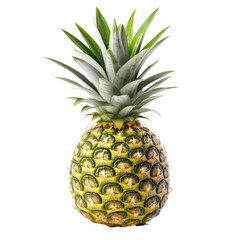 Fototapeta premium Fresh pineapple, vibrant and full