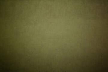 Brown green cloth surface. Gradient. Olive colors. Dark shade. Abstract fabric background with space for design. Canvas. Rough, grainy, durable. Matte, shimmer. Template, empty.