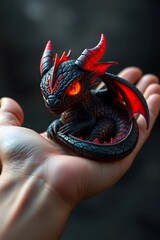 Adorable dragon character, with soft luminance and colourful, Detail concept