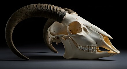 Ram Skull Still Life