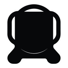 air purifier vector silhouette icon - ideal for business, office, or remote work graphics.