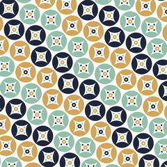 colorful abstract geometry line pattern