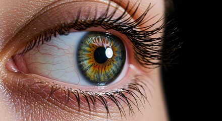 Fototapeta premium Close Up of a Human Eye
