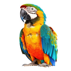 Fototapeta premium Vibrant Parrot Portrait (2)