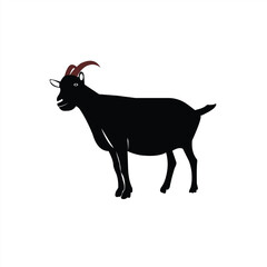 Timeless Beauty Artistic Goat Silhouette for Any Room