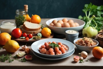 Family Gathering at the Dinner Table