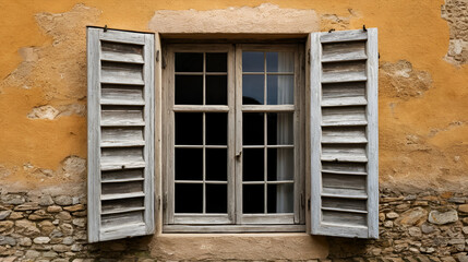 Fototapeta premium Old Wooden Window