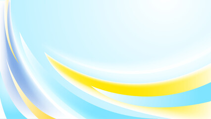 Yellow and blue abstract lines suitable for web design backgrounds, digital art, or vibrant graphic design projects. Energizing color combination.