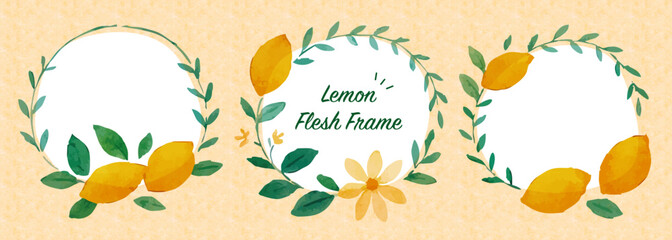 Lemon Flesh Frame