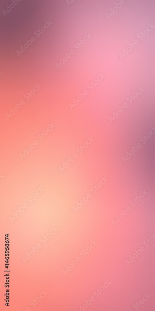 Leinwandbilder Soft Peachy Fuzz Gradient, A Calming Color Blend, Ideal For A Minimalist Design Background. Light To Dark Tones Create A Gentle, Relaxing Atmosphere. A Beautiful, Peaceful Backdrop.