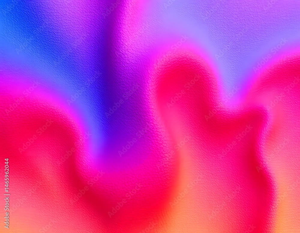Poster Abstract Grainy Gradients Image, A Textured Background Of Flowing Hues, A Colorful Design, Ideal For Modern Projects. The Vibrant Colors Blend Seamlessly. An Eye Catching Backdrop Is Provided.