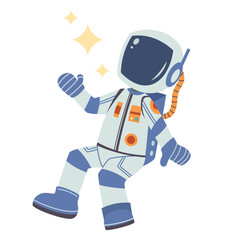 space astronaut illustration