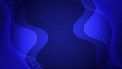 Blue abstract curves and lines vibrant and modern background suitable for graphic design projects, websites, presentations, and digital art.