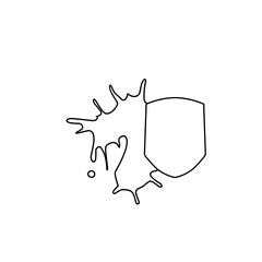 hand drawn stain protection