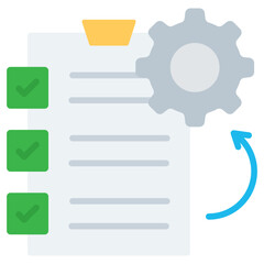 Obraz premium Project Management Icon
