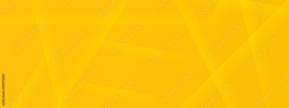 Poster yellow abstract background with overlapping shapes suitable for website banners, social media graphi