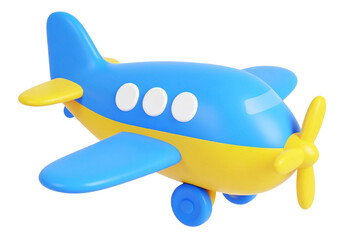 chibi airplane cockpit detail in high quality 3d render with toy aesthetics