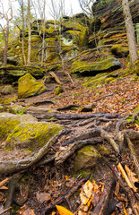 Green Caves Ledges Trail Scenic View