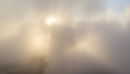 Obraz premium Sunbeams Breaking Through the Clouds