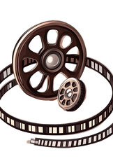 Obraz premium Retro Film Reels