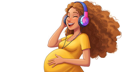 Listening to music during pregnancy benefits and tips for a healthy pregnancy journey experience