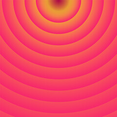 Circular Gradient Pink, Yellow Hues