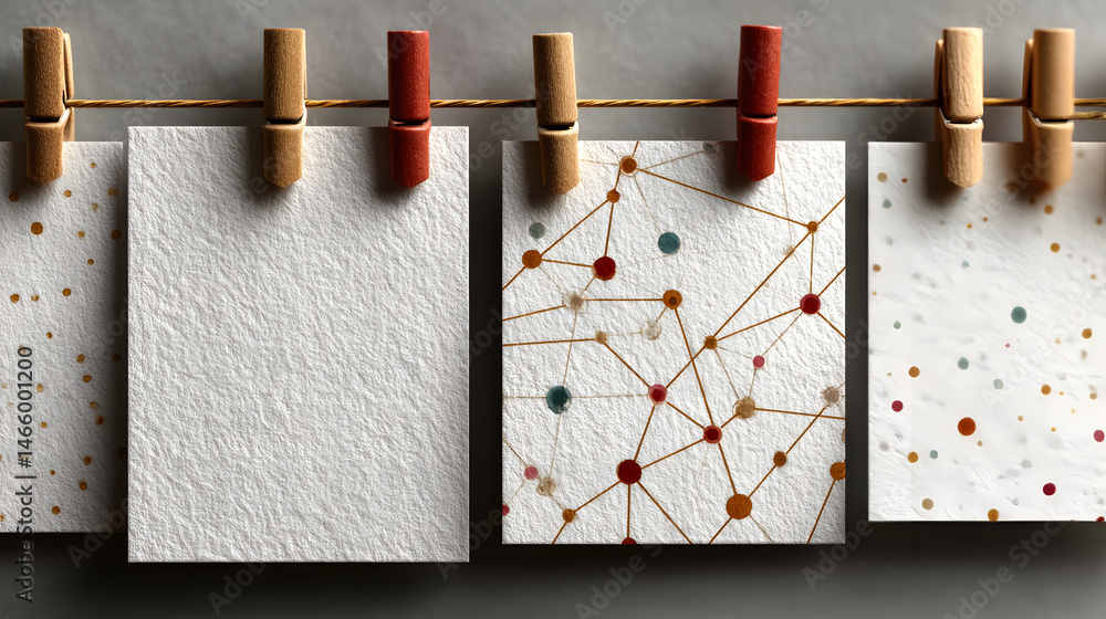 Poster Abstract Geometric Patterns  Elegant Design Templates for Print and Digital Projects