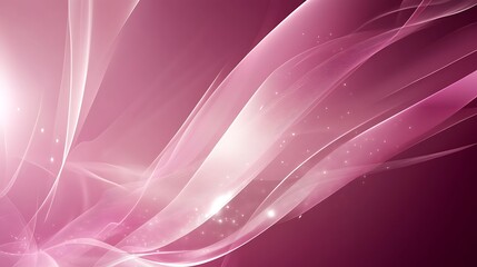 Abstract flowing lines of pink