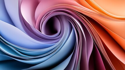 Fototapeta premium Abstract swirl of vibrant colors (3)