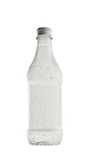 Clear plastic bottle