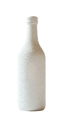 Blank white wine bottle