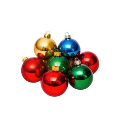 Christmas Ornaments Cluster