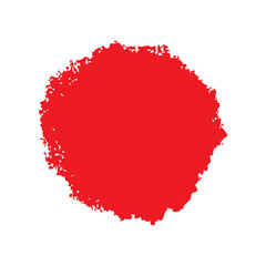 red round rough ornament