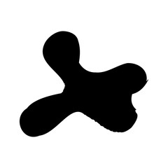 Fototapeta premium abstract black shape element