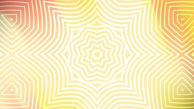 yellow orange background with Geometric pattern of white lines. Suitable for web banners, prints, packaging, and textile designs.