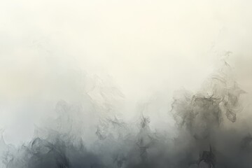 Fototapeta premium Abstract smoky shapes against a light background.