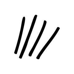 Obraz premium line stroke comic element