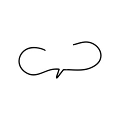 cute speech bubble design element