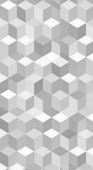 Abstract Gray Cube Pattern Background