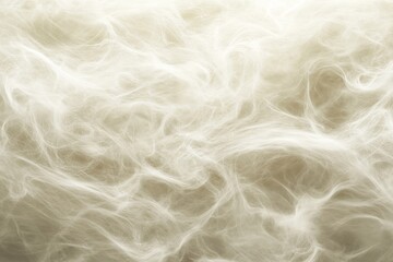 Obraz premium Abstract swirling patterns of pale cream-colored smoke.