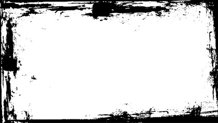 Vector grunge frame.