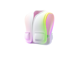 Explore the Vibrant World of Safety with Our Rainbow Colored Backpack, Perfect for All Your Adventurous Needs and Everyday Safety Requirements