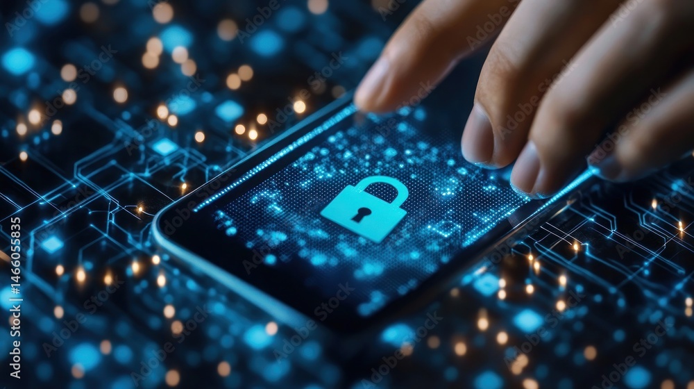 Poster cybersecurity: protecting digital assets with advanced encryption