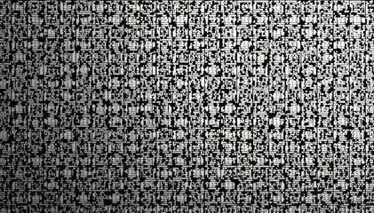 Subtle repeating geometric motif, monochrome palette , monochrome, wallpaper, modern