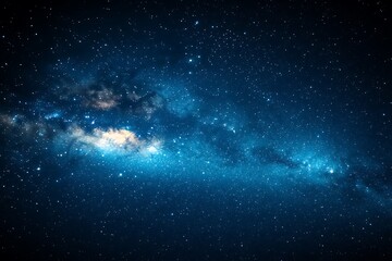 Fototapeta premium Starry Night Sky, Milky Way Galaxy