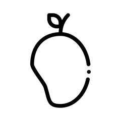 mango line icon